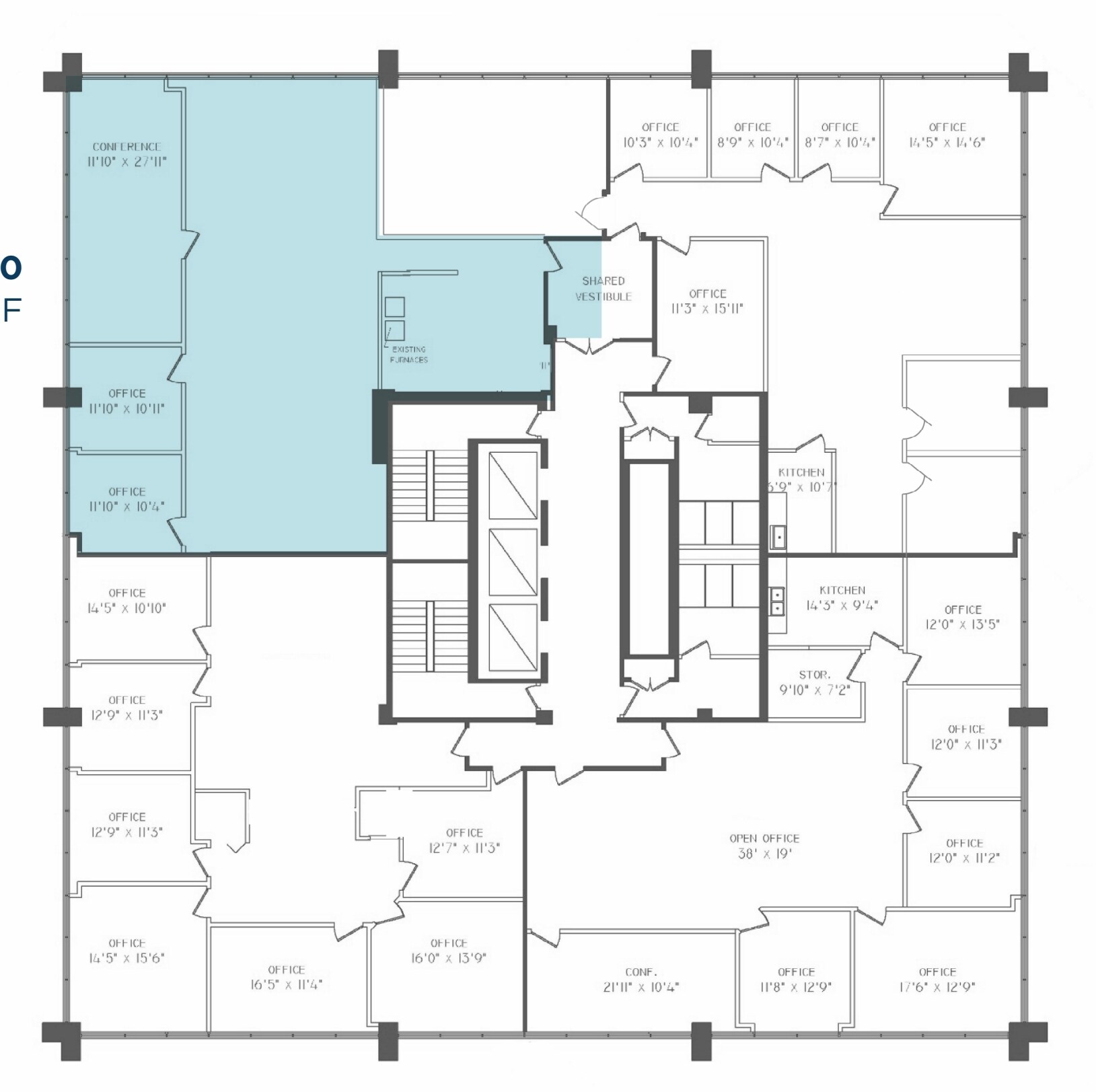 5755 Granger Rd, Independence, OH for lease Floor Plan- Image 1 of 1