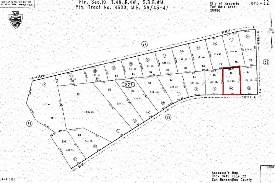 Mesa St @ G Ave, Hesperia, CA for sale - Building Photo - Image 1 of 7