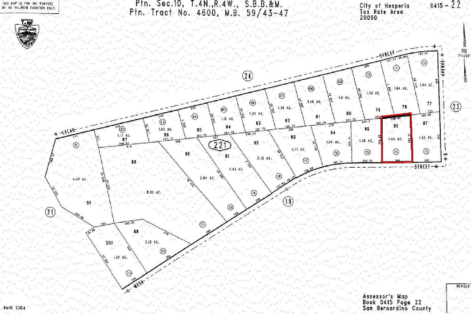 Mesa St @ G Ave, Hesperia, CA for sale Building Photo- Image 1 of 8