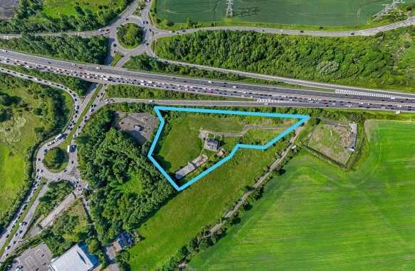 7 Langloan Rd, Loanhead for sale - Aerial - Image 3 of 11