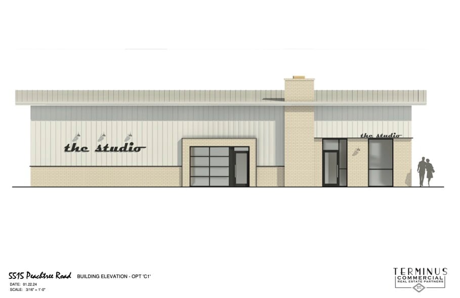 5515 Peachtree Rd, Atlanta, GA for lease - Building Photo - Image 2 of 2