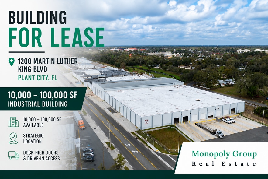 1200 W Martin Luther King Blvd, Plant City, FL for lease - Building Photo - Image 1 of 18