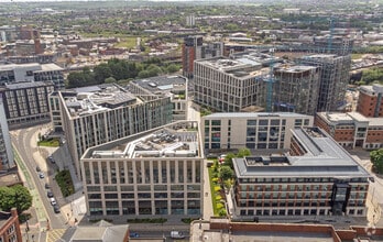 6 Wellington Pl, Leeds, WYK - Aérien Vue de la carte