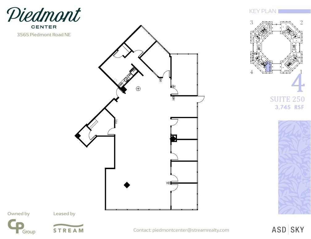 3495 Piedmont Rd NE, Atlanta, GA for lease Floor Plan- Image 1 of 1