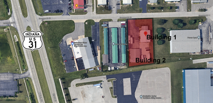 121 Crossroads Dr, Whiteland, IN - aerial  map view