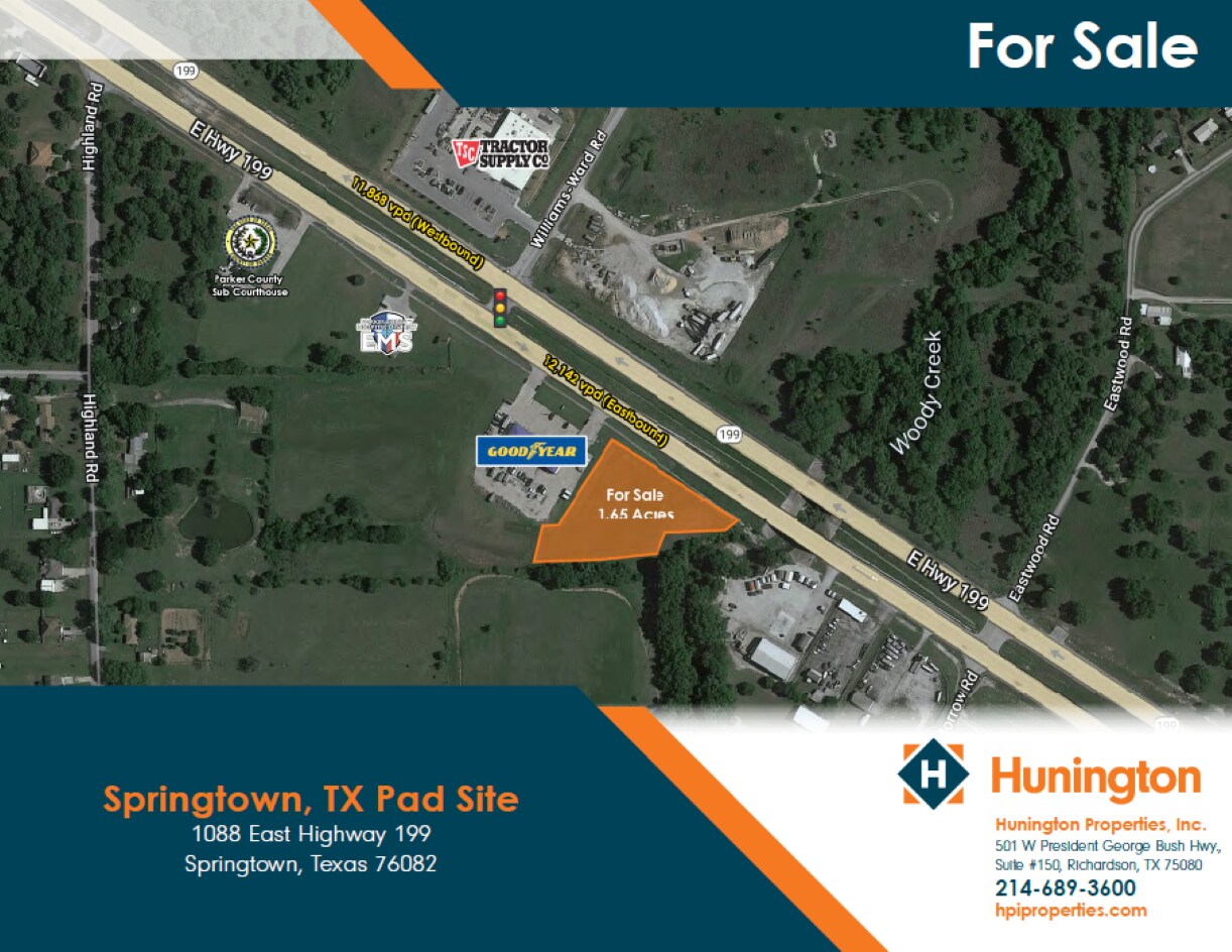 1088 E Highway 199, Springtown, TX à vendre Photo du bâtiment- Image 1 de 2