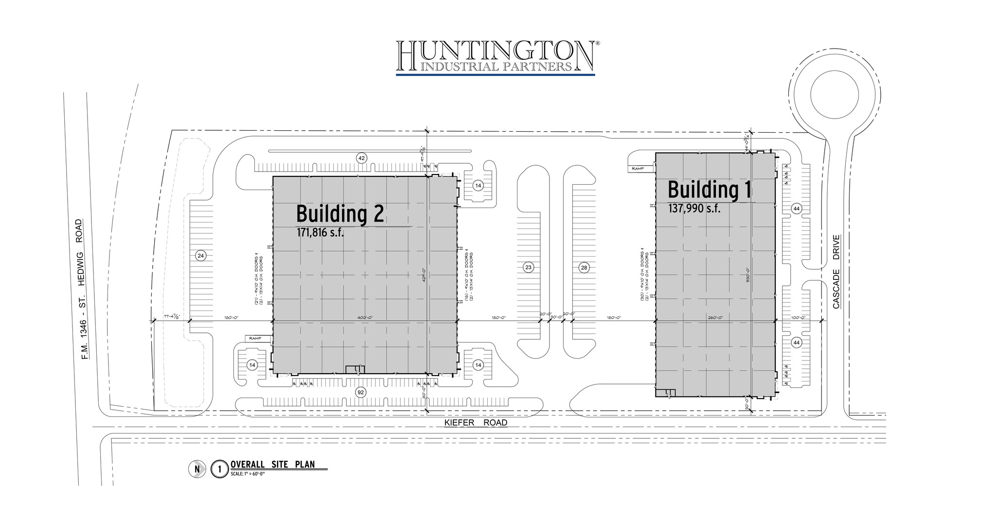 125 Kiefer Rd, San Antonio, TX à louer Plan de site- Image 1 de 1