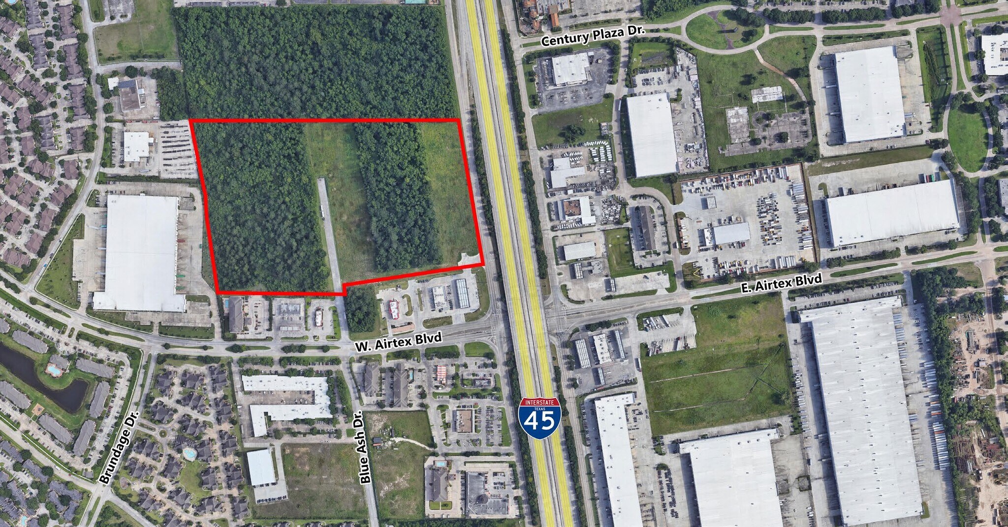 W Airtex & Interstate 45, Houston, TX for lease Building Photo- Image 1 of 5