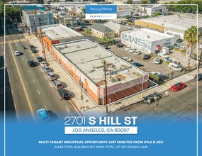 2701-2711 S Hill St, Los Angeles, CA - AERIAL  map view - Image1