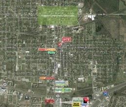 2602-2606 Jones St, Greenville, TX - Aerial  map view