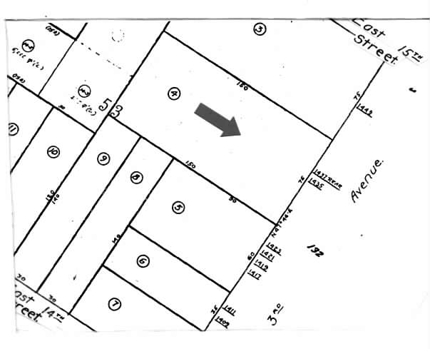 1435 3rd Ave, Oakland, CA à vendre - Plan cadastral - Image 2 de 3