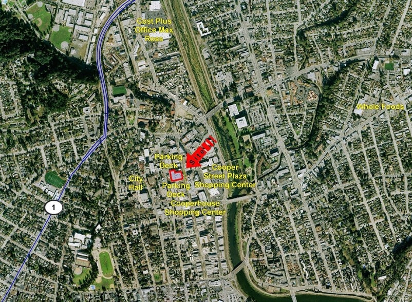 1401-1409 Pacific Ave, Santa Cruz, CA for lease - Aerial - Image 2 of 3