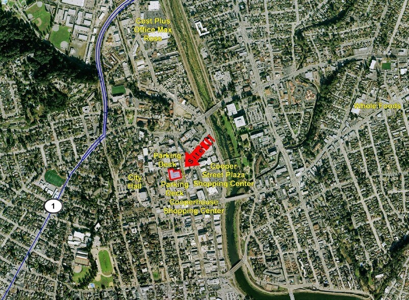 1401-1409 Pacific Ave, Santa Cruz, CA à louer - Aérien - Image 2 de 3