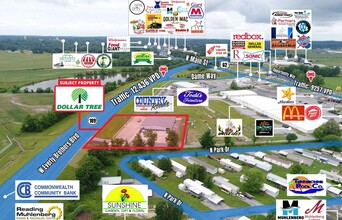 715 Robert L Draper Way, Greenville, KY - AERIAL  map view - Image1