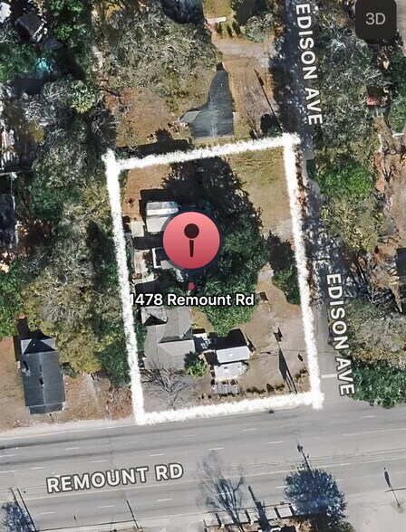 1478 Remount Rd, Charleston, SC à vendre - Aérien - Image 1 de 11