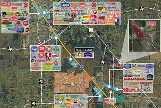 Plus de détails pour SEQ of Highway 3 & Century Blvd in Texas City, Dickinson, TX - Terrain à vendre