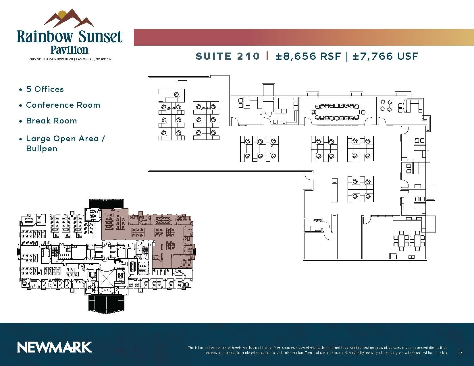 6385 S Rainbow Blvd, Las Vegas, NV for lease Interior Photo- Image 1 of 1