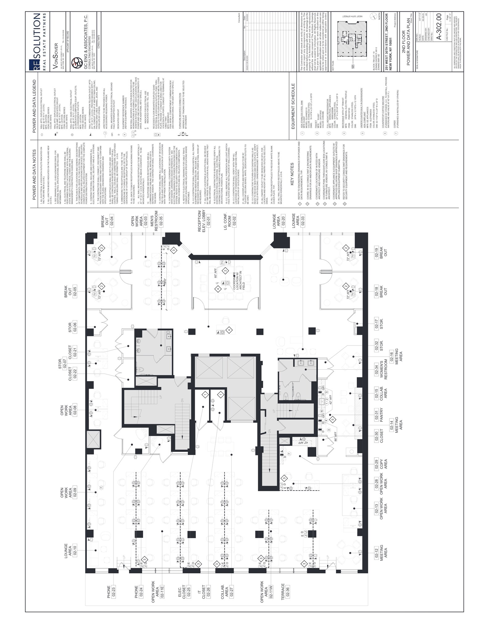 251 W 30th St, New York, NY à louer Plan de site- Image 1 de 1