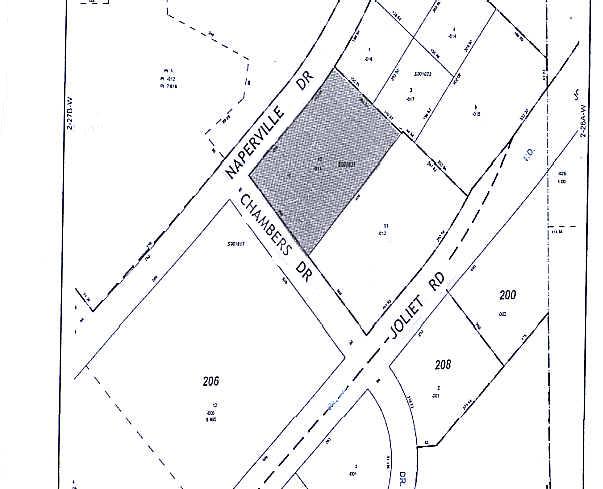 1201-1225 Naperville Dr, Romeoville, IL à louer - Plan cadastral - Image 2 de 3