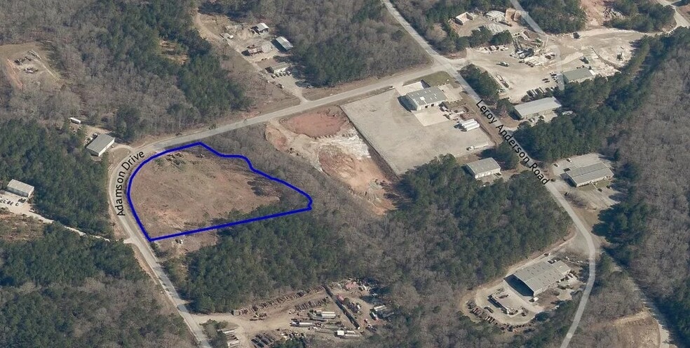 847 Adamson Dr, Monroe, GA à louer - Aérien - Image 2 de 5