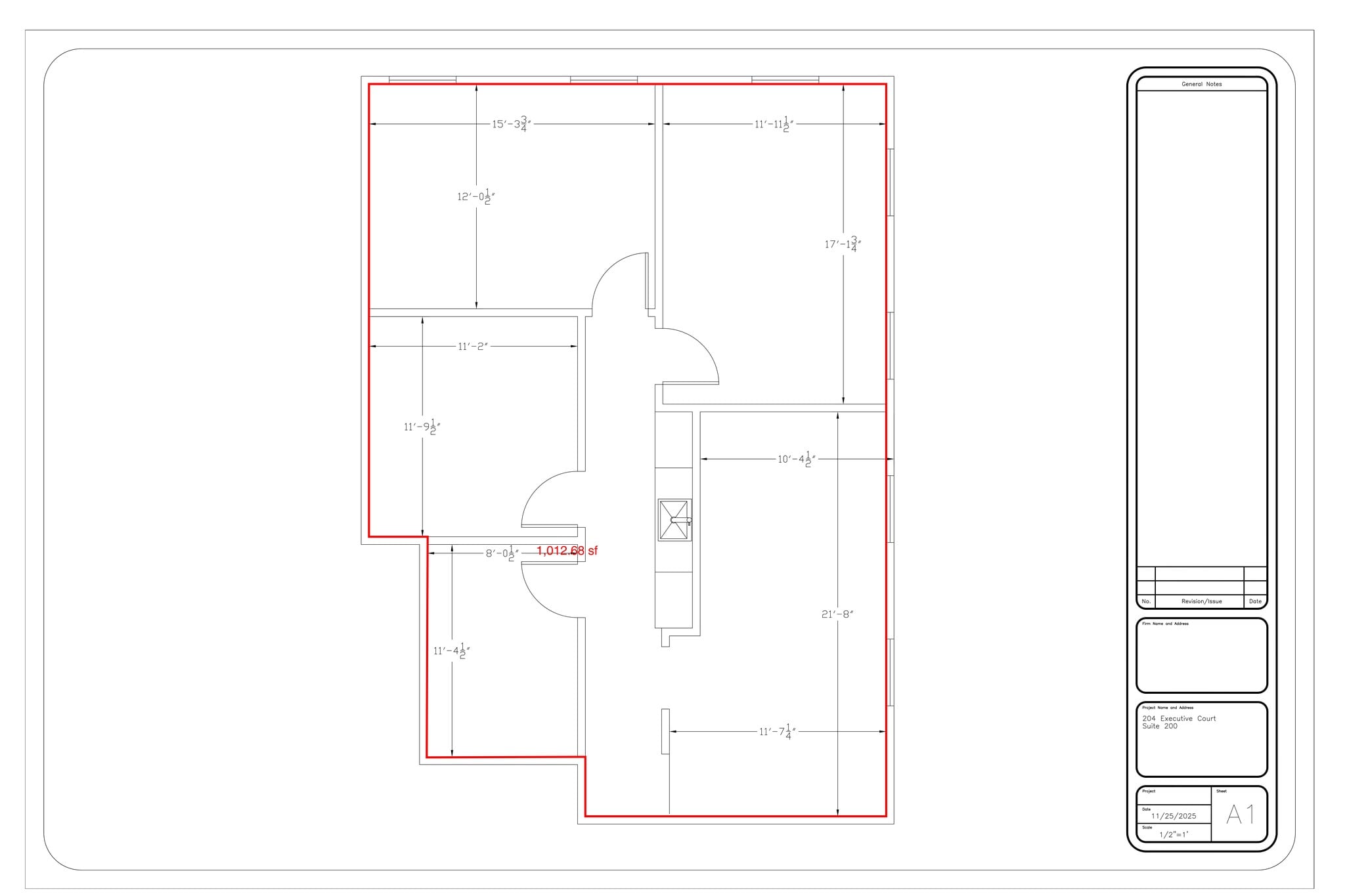 204 Executive Ct, Little Rock, AR à louer Plan de site- Image 1 de 8