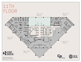 6903 Rockledge Dr, Bethesda, MD à louer Plan d’étage- Image 1 de 1