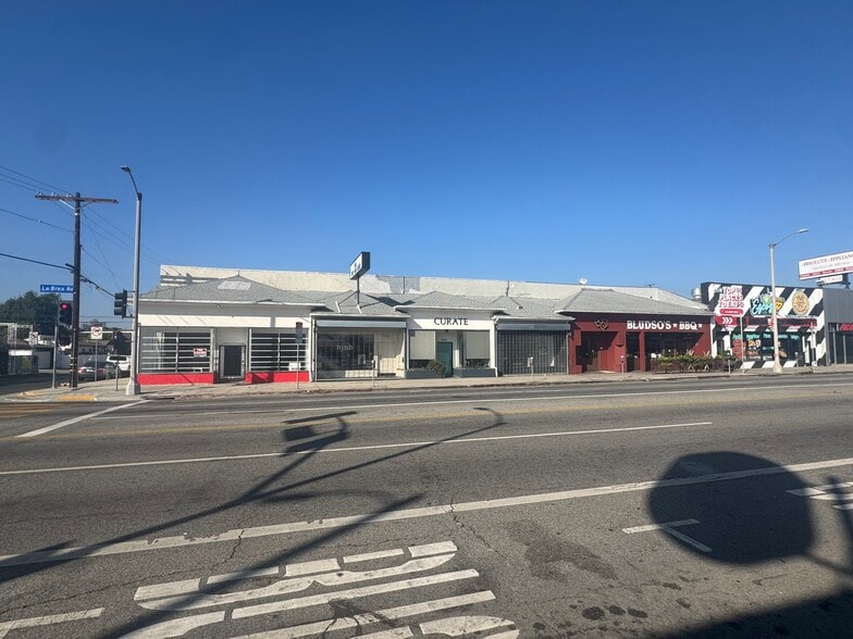 601-609 N La Brea Ave, Los Angeles, CA for lease - Building Photo - Image 1 of 12