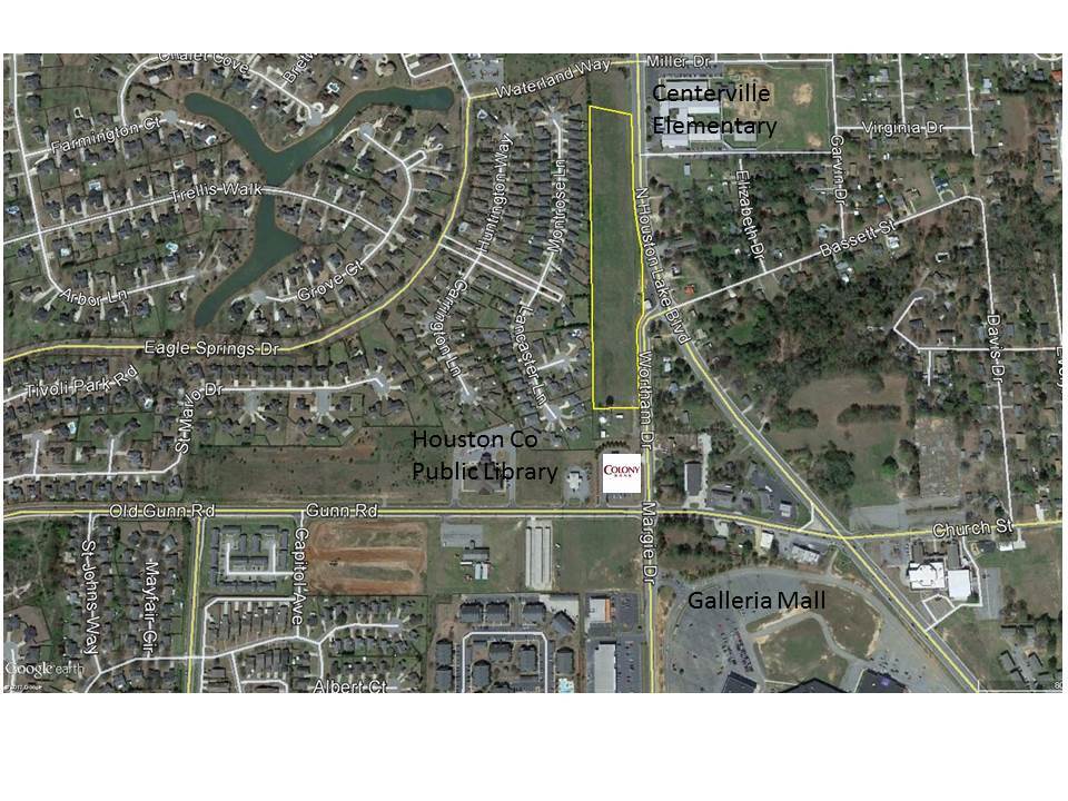 Houston Lake Road, Centerville, GA à vendre Aérien- Image 1 de 2