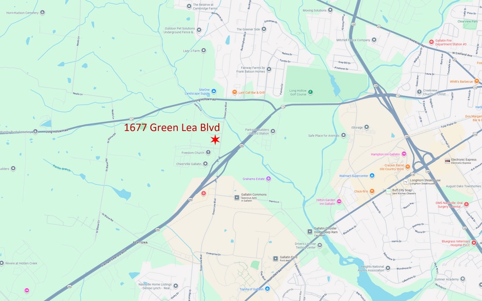 1677 Green Lea Blvd, Gallatin, TN for sale - Aerial - Image 2 of 20