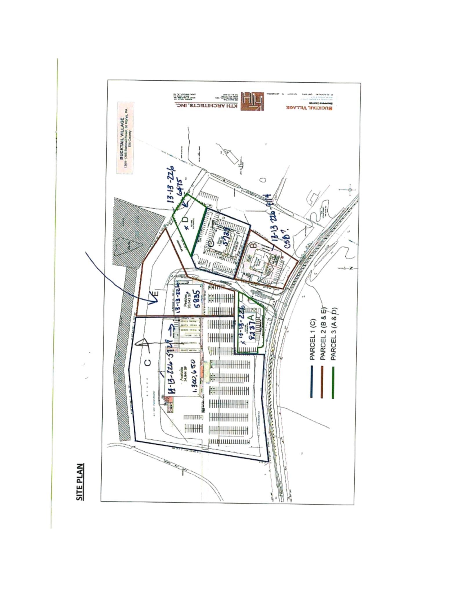1361-1985 Hill Rd, St Marys, PA for lease Site Plan- Image 1 of 3