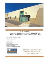 2389 A St, Santa Maria, CA for lease Building Photo- Image 1 of 2