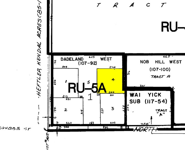 SW 88th St, Miami, FL à louer - Plan cadastral - Image 2 de 5