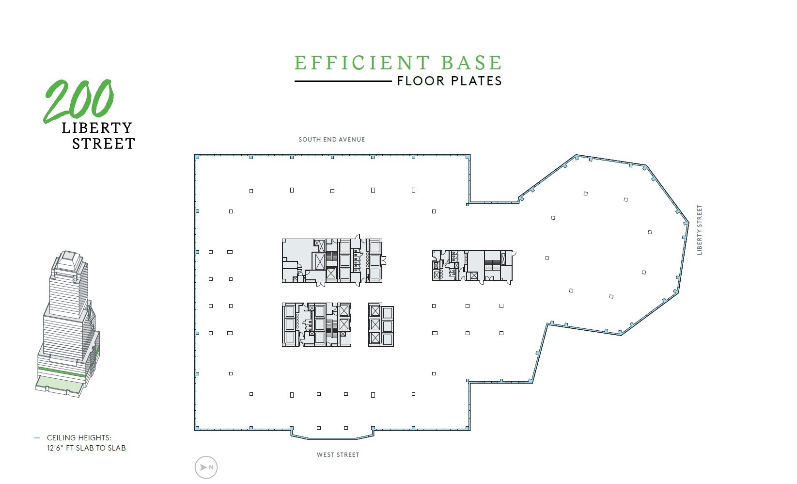 200 Liberty St, New York, NY for lease Floor Plan- Image 1 of 5