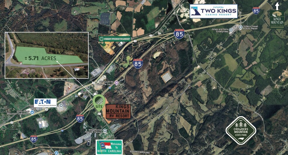 205-213 205-213 Battleground rd, Kings Mountain, NC à vendre - Photo du bâtiment - Image 2 de 2