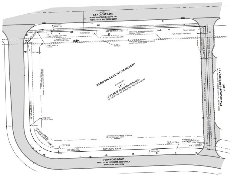 181 Lily Cache Ln, Bolingbrook, IL for lease - Site Plan - Image 2 of 2