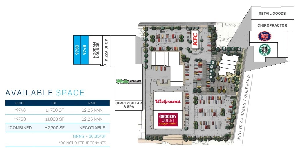 9728-9760 Winter Gardens Blvd, Lakeside, CA for lease Site Plan- Image 1 of 1