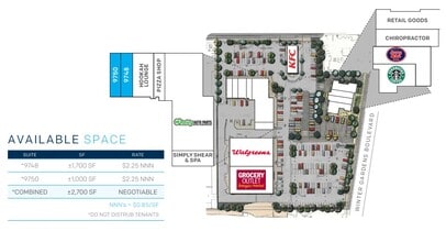 9728-9760 Winter Gardens Blvd, Lakeside, CA for lease Site Plan- Image 1 of 1