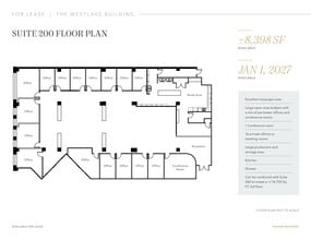 909 Montgomery St, San Francisco, CA à louer Plan d’étage- Image 1 de 1