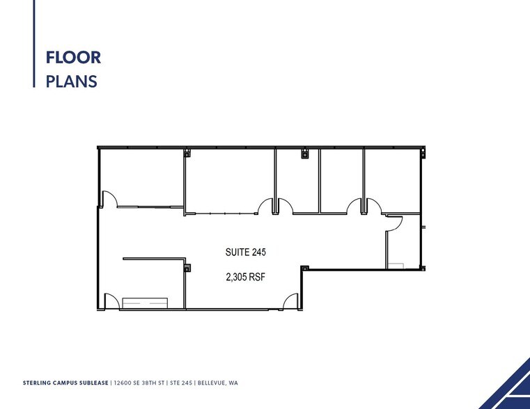 12600 SE 38th St, Bellevue, WA à louer - Plan d’étage - Image 2 de 4