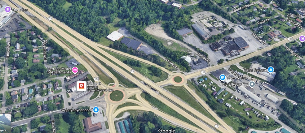 1200 Centreville Ave, Belleville, IL for sale - Aerial - Image 2 of 2