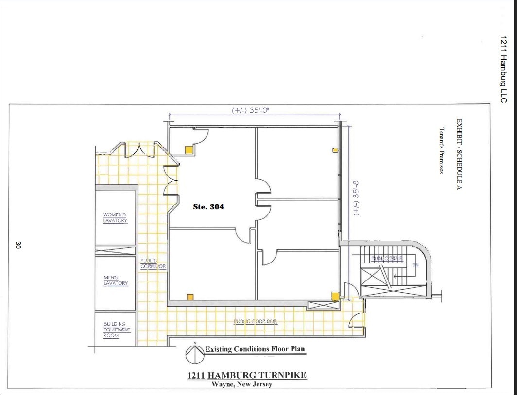 1211 Hamburg Tpke, Wayne, NJ à louer Plan d’étage- Image 1 de 1