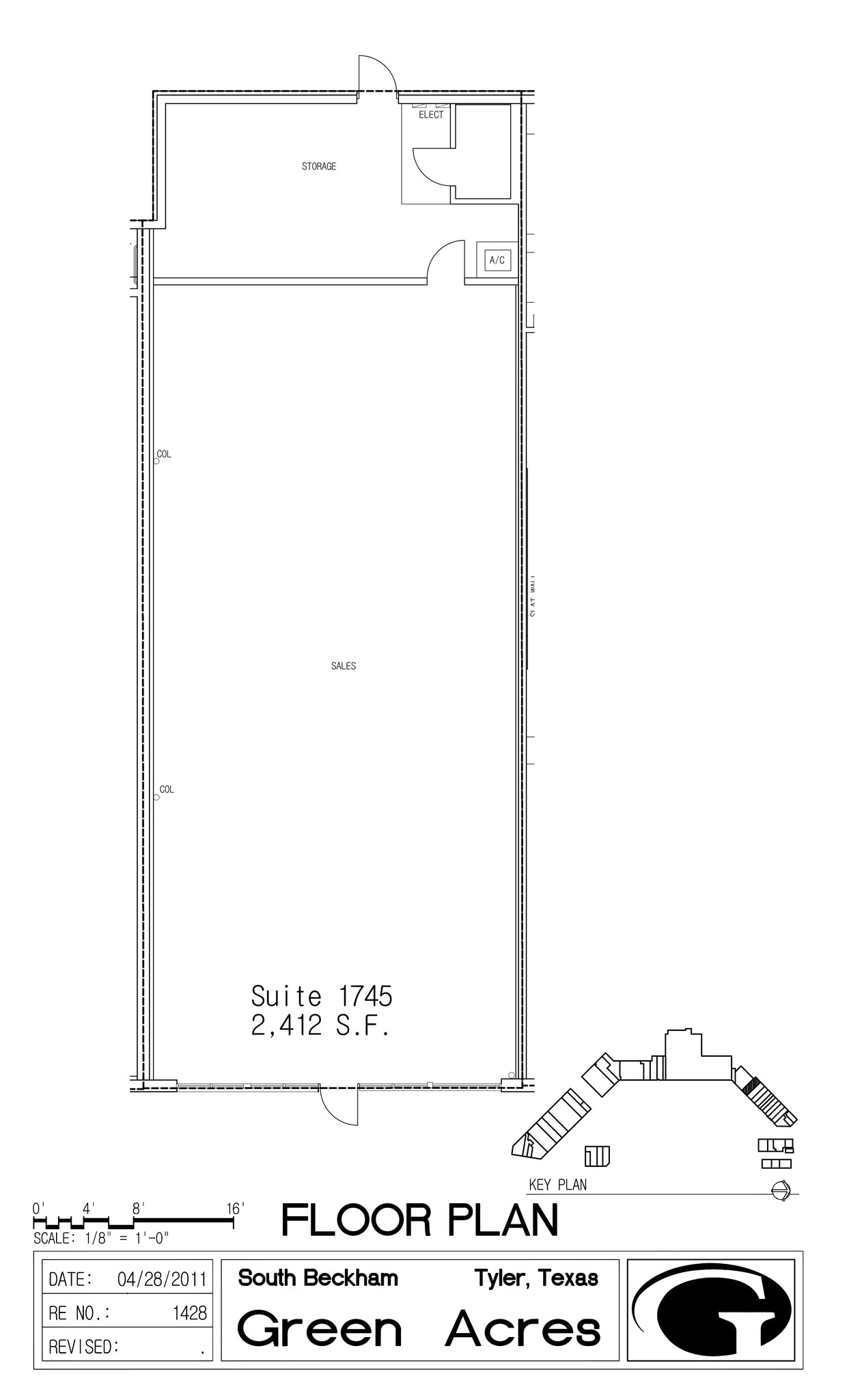 1700-1880 Troup Hwy, Tyler, TX à louer Plan de site- Image 1 de 1