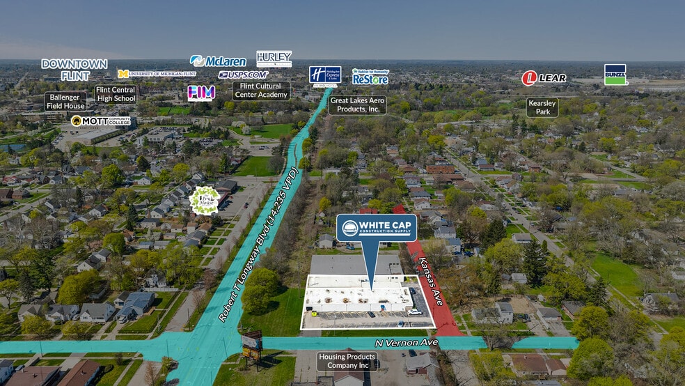 2120 Kansas Ave, Flint, MI à vendre - Photo du bâtiment - Image 3 de 5