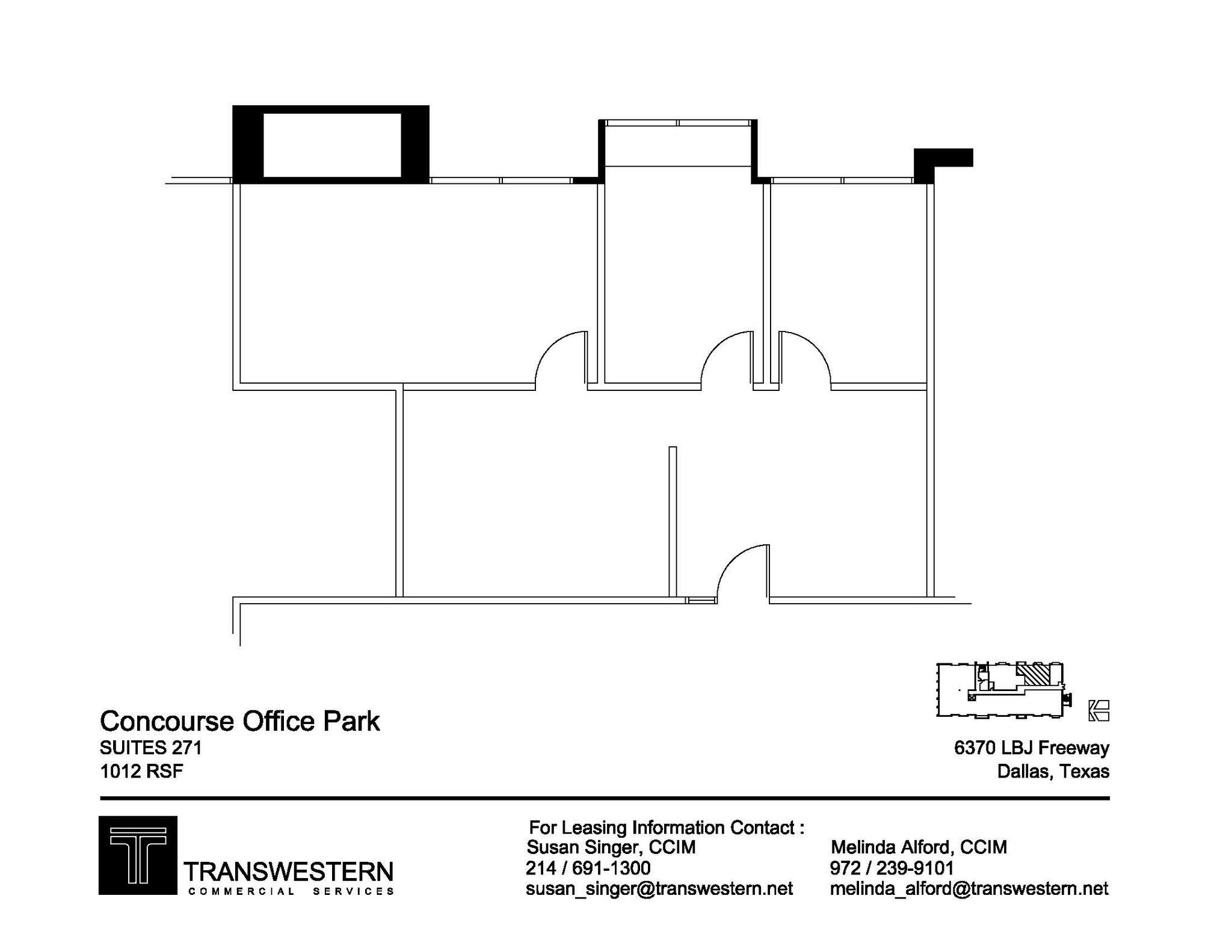 6350 LBJ Fwy, Dallas, TX for lease Floor Plan- Image 1 of 1