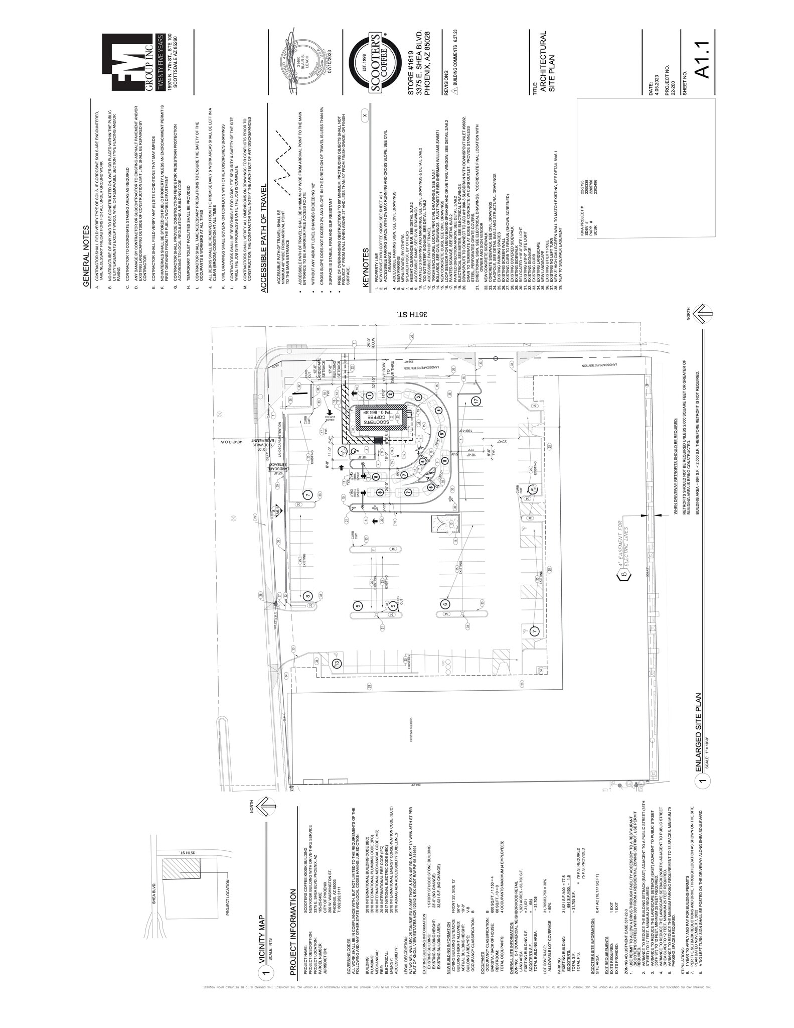 3375 E Shea Blvd, Phoenix, AZ for lease Site Plan- Image 1 of 1