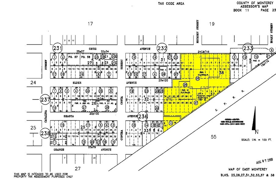 600 Ortiz Ave, Sand City, CA à louer - Plan cadastral - Image 2 de 12