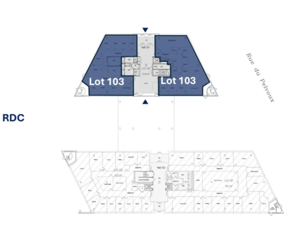 Office in Évry-Courcouronnes for lease Floor Plan- Image 1 of 1