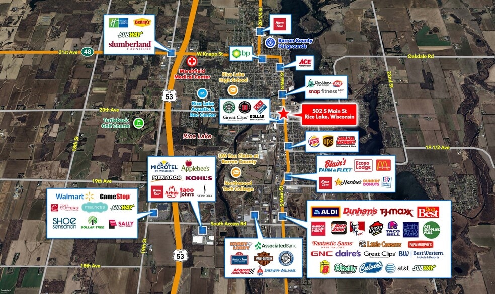 502 S Main St, Rice Lake, WI for sale - Building Photo - Image 3 of 3