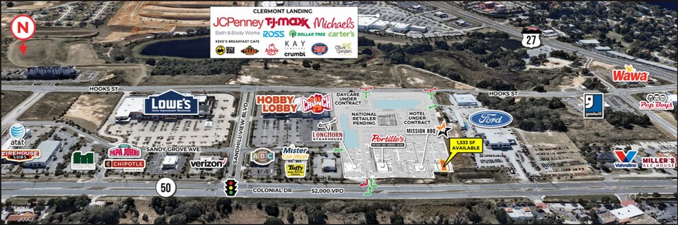 1225 E Highway 50, Clermont, FL à louer - Aérien - Image 3 de 5
