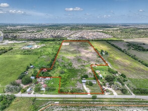 521 Ron Rd, Marion, TX - Aérien Vue de la carte - Image1